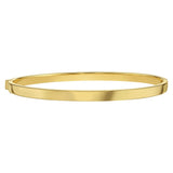 14K Yellow Gold Classic Bangle (4.00 mm) thumbnail 2