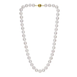 Pearl Necklace with Ball Clasp in 14K Yellow Gold thumbnail 2