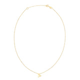 14K Yellow Gold Capricorn Necklace thumbnail 2