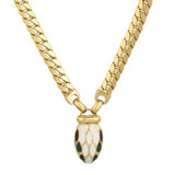 Le Serpent Curb Link Necklace in 14K Yellow Gold thumbnail 9
