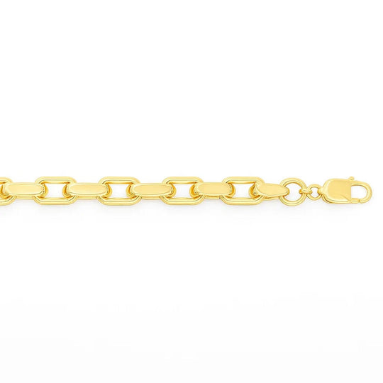 14k Yellow Gold French Cable Chain Bracelet  (3.60 mm)