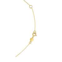 14K Yellow Gold Gemini Necklace