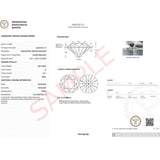 1 Carat Round Lab Grown IGI G/VS1 Diamond Solitaire Ring in Sterling Silver thumbnail 7