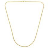 Ice Barrel Chain in 14k Yellow Gold (2.7 mm) thumbnail 3