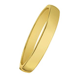 14K Yellow Gold Classic Polished Bangle (10.00 mm) thumbnail 1
