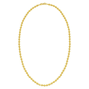 14K Yellow Gold Disco Diamond Cut Bead Chain (4.00 mm)