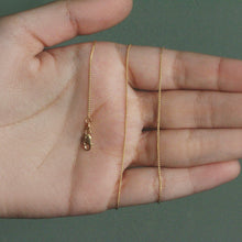 14k Yellow Gold Round Wheat Chain (0.80 mm)