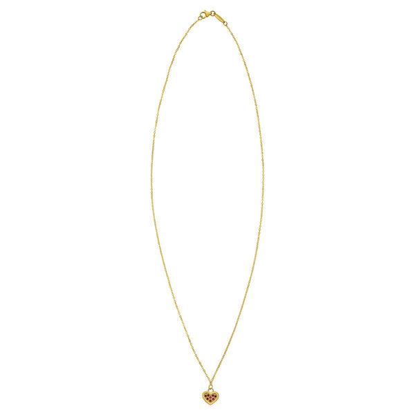 Classic 14K Yellow Gold Rope Chain Necklace
