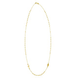 14K Yellow Gold Rosary Necklace thumbnail 2
