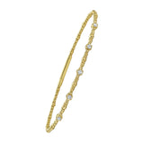 Classic 14K Yellow Gold Beaded Bracelet thumbnail 2