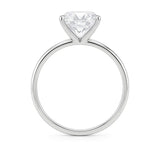 5 Carat Radiant Lab Grown IGI G/VS1 Diamond Solitaire Ring in 10K White Gold thumbnail 4