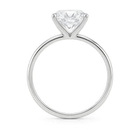 5 Carat Radiant Lab Grown IGI G/VS1 Diamond Solitaire Ring in 10K White Gold