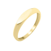 14K Yellow Gold Polished Sculpted Ring (3.00 mm)