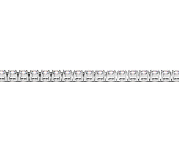 Lab Grown Round Diamond Tennis Bracelet in 14k White Gold (6 cctw F/G  VS2/SI1)