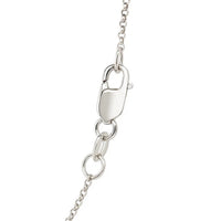 14k White Gold Diamond Cut Rolo Chain (1.10 mm)