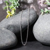 18k White Gold Diamond Cut Cable Link Chain (1.90 mm) thumbnail 4