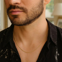 14k Yellow Gold Machine Rope Chain (0.85 mm)