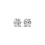 2 cttw Certified IGI Lab Grown Round Diamond Stud Earrings 14k White Gold(G/VS2) thumbnail 1
