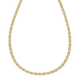 14K Tri Color Gold Pave Valentino Chain (3.50 mm) thumbnail 2