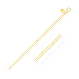 14k Yellow Gold Wire Paperclip Chain (2.70 mm) thumbnail 1