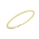 14K Yellow Gold Pallina Bead Bracelet (3.00 mm) thumbnail 1