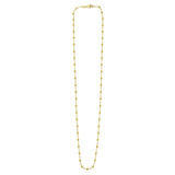 Layering Saturn Bead Necklace in 14K Yellow Gold thumbnail 2