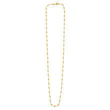 Layering Saturn Bead Necklace in 14K Yellow Gold