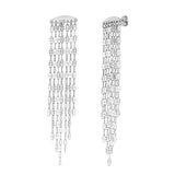 925 rhodium plated sterling silver fancy mariner drop earrings without stones thumbnail 1