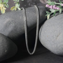 14K White Gold Gourmette Chain (2.80 mm)