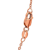 14k Rose Gold Round Cable Link Chain (1.25 mm) thumbnail 8