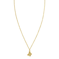 Elegant 14K Yellow Gold Rope Chain Necklace