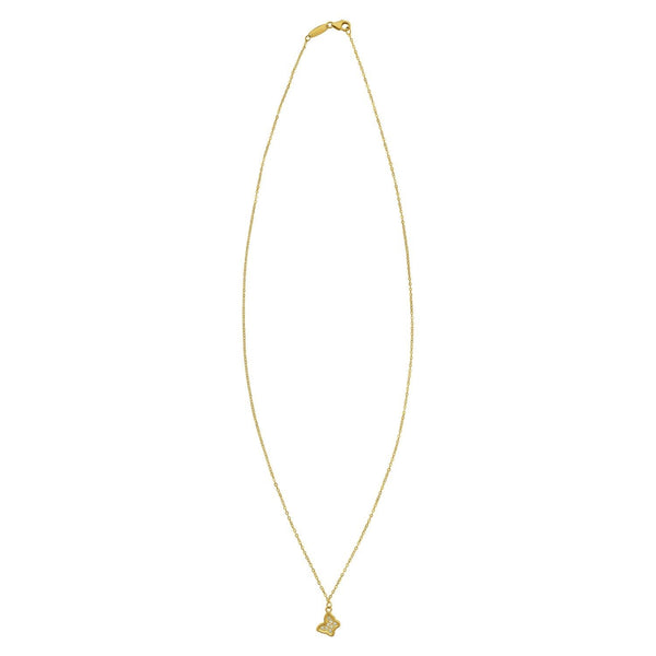 Elegant 14K Yellow Gold Rope Chain Necklace