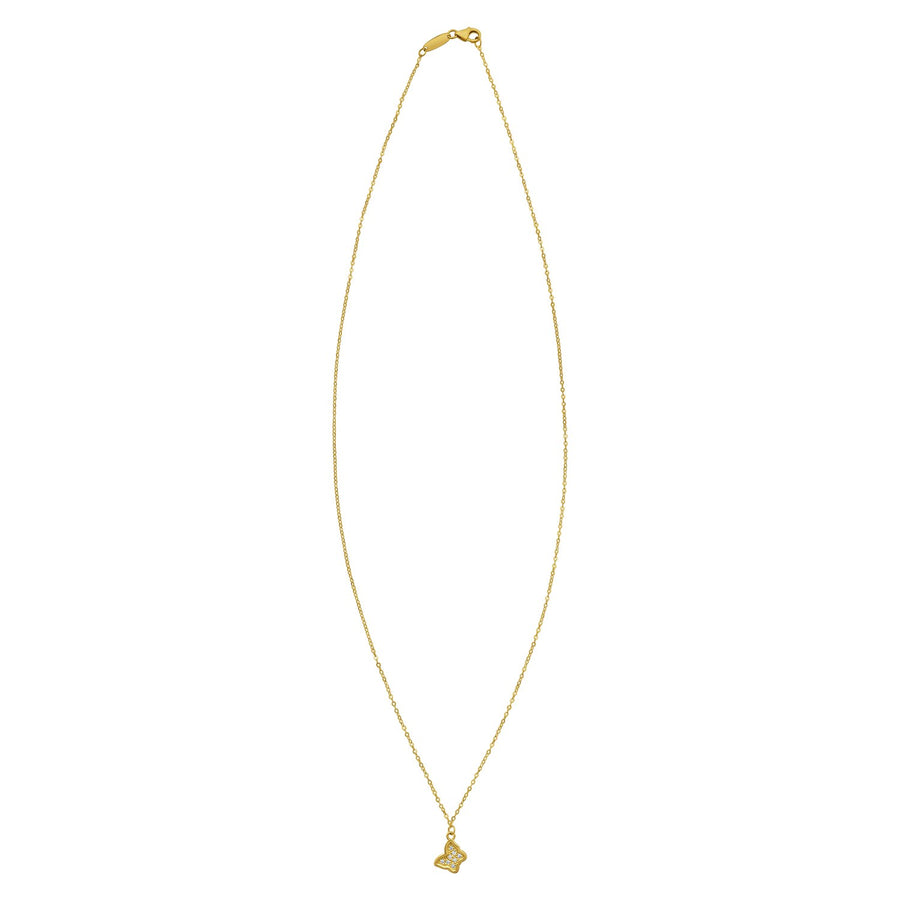 Elegant 14K Yellow Gold Rope Chain Necklace