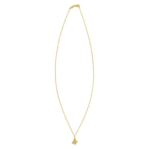 Elegant 14K Yellow Gold Rope Chain Necklace