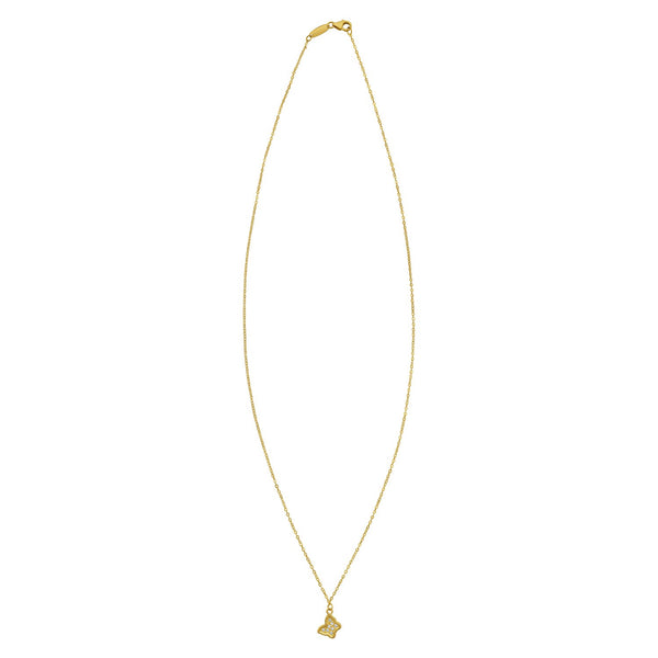 Elegant 14K Yellow Gold Rope Chain Necklace