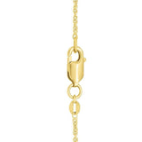 Baroque Heart Necklace in 14K Yellow Gold thumbnail 7