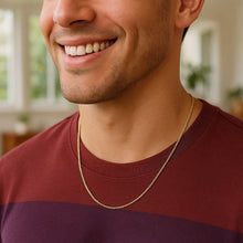 14k Yellow Gold Solid Rope Chain (1.50 mm)