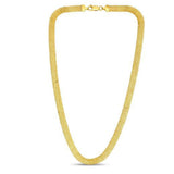 14k Yellow Gold Bismark Chain (7.00 mm) thumbnail 2