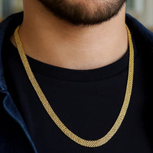 14k Yellow Gold Bismark Chain (7.00 mm)