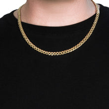 Load image into Gallery viewer, 14k Yellow Gold Miami Cuban Semi Solid Chain (7.00 mm)