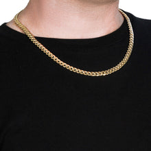 Load image into Gallery viewer, 14k Yellow Gold Miami Cuban Semi Solid Chain (7.00 mm)