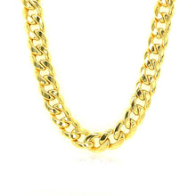 Load image into Gallery viewer, 14k Yellow Gold Miami Cuban Semi Solid Chain (7.00 mm)