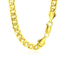 Load image into Gallery viewer, 14k Yellow Gold Miami Cuban Semi Solid Chain (7.00 mm)