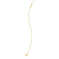 Cutout Heart Necklace in 14K Yellow Gold