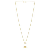 Star of David Necklace in 14K Yellow Gold thumbnail 3
