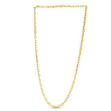 14k Yellow Gold French Cable Link Chain (3.60 mm) thumbnail 3