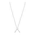 14K white gold adjustable friendship bracelet chain with sliding disc