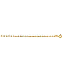 14k Yellow Gold Machine Rope Chain (1.00 mm)