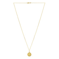 North Star Talisman Necklace in 14K Yellow Gold