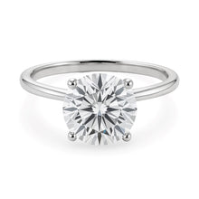 2 Carat Round Lab Grown IGI G/VS1 Diamond Solitaire Ring in 10K White Gold